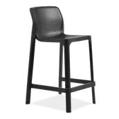 Fotele i krzesła ogrodowe - Hoker Nardi NET STOOL MINI Antracite - miniaturka - grafika 1