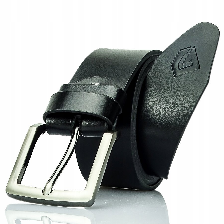 Pasek Męski GRACIO CZARNY do SPODNI JEANS GRACIO