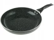 Patelnie - PATELNIA MARMUROWA 22cm INDUKCJA GAZ Edenberg 755 - miniaturka - grafika 1