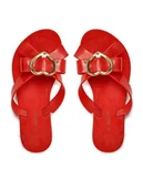 Buty dla dziewczynek - Melissa Japonki Mini Melissa Harmonic Hot Inf 33945 Czerwony - miniaturka - grafika 1