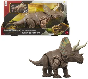Figurka Mattel Jurassic World - Rebirth Eotriceratops JGB93 - Figurki dla dzieci - miniaturka - grafika 1