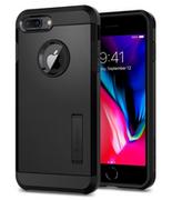 Etui i futerały do telefonów - Spigen Etui Spigen Tough Armor 2 iPhone 8 Plus 7 Plus czarne 055CS22246 - miniaturka - grafika 1