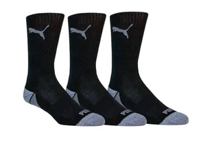 Sportowe Skarpety Puma Crew Socks 3-pak 928971-02 termiczne Rozmiar 39/46 - Skarpetki męskie - miniaturka - grafika 1