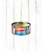 Pasztet i przetwory mięsne - Sokołów Konserwa Tyrolska Gratka 300g wieprzowo-drobiowa - miniaturka - grafika 1