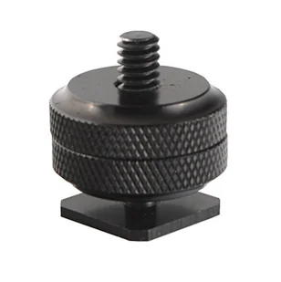 JJC Adapter gorącej stopki - gwint 1/4 cala - Akcesoria do lamp błyskowych - miniaturka - grafika 1