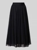 Spódnice - Spódnica midi z tiulu z elastycznym pasem model ‘Frida’ - miniaturka - grafika 1