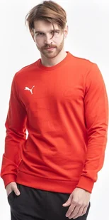 Puma Bluza męska Puma Team Goal Casuals Crew Neck Sweat czerwona 658592 01 S - Bluzy męskie - miniaturka - grafika 1