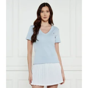 Tommy Hilfiger T-shirt CODY Slim Fit - Koszulki i topy damskie - miniaturka - grafika 1