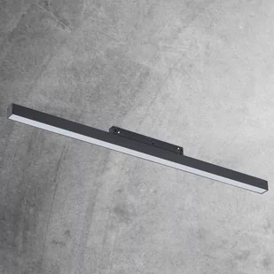 Podłużna lampa Komatsu 6546 Shilo LED 24W 4000K do szyny magnetycznej czarna - Akcesoria do oświetlenia - miniaturka - grafika 1