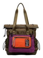 Torebki damskie - Desigual Women's Accessories nylonowy plecak Big, zielony, jeden rozmiar - miniaturka - grafika 1