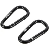 Sprzęt wspinaczkowy - KARABIŃCZYK ZESTAW 2 SZT.NC1710  NILS CAMP - miniaturka - grafika 1