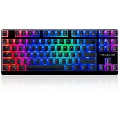 Klawiatury - MODECOM Volcano Lanparty RGB PUDDING EDITION czarna - miniaturka - grafika 1