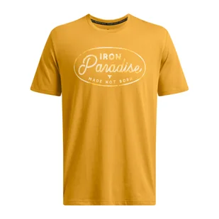 Koszulka treningowa męska Under Armour Project Rock Made Not Born - Koszulki sportowe męskie - miniaturka - grafika 1