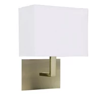 Lampy ścienne - Searchlight Lampa ścienna DARIO z abażurem z materiału - miniaturka - grafika 1