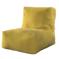 Pufy i podnóżki - Dekoria Dekoria Pufa- fotel oliwkowy zielony velvet welwet - miniaturka - grafika 1