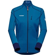 Kurtki damskie - Mammut Damska kurtka 1014 Midlayer Taiss, granatowa, regular, morski, XS - miniaturka - grafika 1