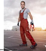 Odzież robocza - Ardon URBAN - spodnie ogrodniczki - czarny H6422 2XL - miniaturka - grafika 1