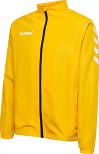 Kurtki męskie - Hummel Core Micro Zip kurtka męska żółty sportowy żółty M 203441-5001 - grafika 1