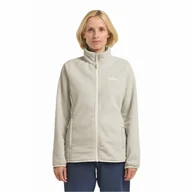 Kurtki damskie - Damska kurtka polarowa Jack Wolfskin MOONRISE FZ W pale sand - XS - miniaturka - grafika 1