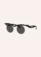 Okulary przeciwsłoneczne - Prada Okulary Przeciwsłoneczne Pr a24s schwarz - miniaturka - grafika 1