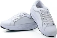 Trampki damskie - Fitness King Trampki z podeszwą kołyskową Fit Walk balansujące na fitness białe 40 - miniaturka - grafika 1