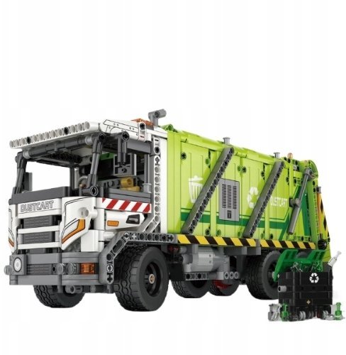 KLOCKI REOBRIX CIĘŻARÓWKA ŚMIECIARKA GARBAGE TRUCK DYNAMIC 1355 PCS TECHNIC