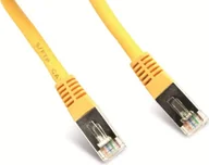 Kable miedziane - Kabel sieciowy S-Conn Cat6 S/FTP 0,5 m żółty 0,5 m S/FTP (S-STP) (TC75711-H0,5y) - miniaturka - grafika 1