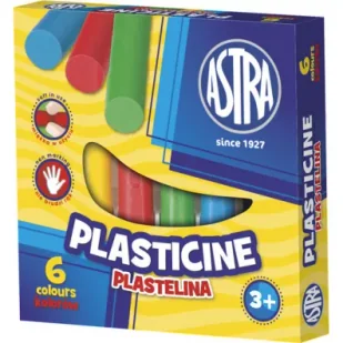 Astra Plastelina 6 kolorów - 1 opakowanie - Masy plastyczne - miniaturka - grafika 3