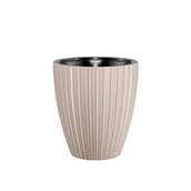 Donice - Donica duża Mika śr.30 cm szaro-beżowa Form-Plastic - miniaturka - grafika 1