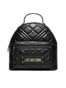Plecaki - LOVE MOSCHINO Plecak JC4148PP0LLA0000 Czarny - miniaturka - grafika 1