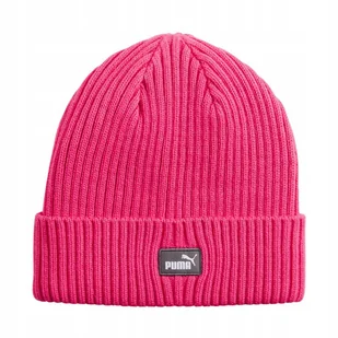 Czapka Puma Classic Cuff Beanie różowa 024826 06 Senior - Czapki damskie - miniaturka - grafika 1