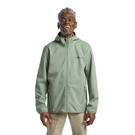 Kurtki i kamizelki sportowe męskie - Męska kurtka softshellowa Jack Wolfskin BORNBERG HOODY M eucalyptus - L - miniaturka - grafika 1