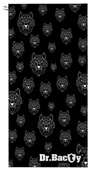 Ręczniki - Dr.Bacty Ręcznik szybkoschnący 60x130 cm - wilki (DRC-L-WILKI) RB - miniaturka - grafika 1