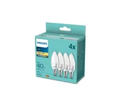 Żarówki LED - ZESTAW 4x LED Żarówka Philips B35 E14/5W/230V 2700K - miniaturka - grafika 1