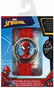 Zegarki dla dzieci - Euroswan Zegarek cyfrowy ze spinerem w metalowej obudowie Spider-Man MV15763 Kids Euroswan MV15763 - miniaturka - grafika 1