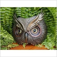 STEAMPUNK MASKA SOWA VERONESE (WU76780A4) - Figurki dekoracyjne - miniaturka - grafika 1