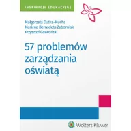 Poradniki dla rodziców - Dutka-Mucha Małgorzata, Gawroński Krzysztof, Zabor 57 problemów zarządzania oświatą - miniaturka - grafika 1