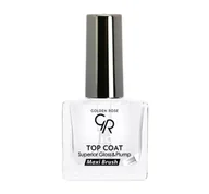 Lakiery do paznokci - Golden Rose Gel Look Top Coat żelowy utwardzacz do paznokci 10,5ml - miniaturka - grafika 1
