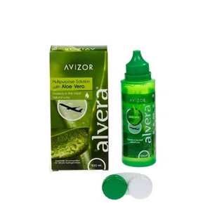 Płyn do soczewek Alvera 100 ml - Płyny do soczewek kontaktowych - miniaturka - grafika 1