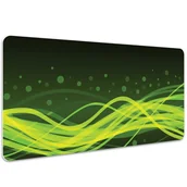 Podkładki na biurko - Podkładka na biurko Zielona abstrakcja 100x50 cm - miniaturka - grafika 1