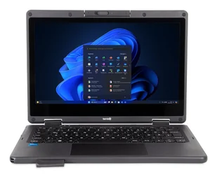 TERRA Mobile 360-11V4 N100 Intel® N (11.6") Ekran WXGA 8 GB RAM 256 GB SSD Wi-Fi 6E (802.11ax) Windows 11 Pro Niemiecki Szary 1220848 - Laptopy - miniaturka - grafika 1