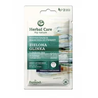 Maseczki do twarzy - Herbal Care Maseczka oczyszczająca ZIELONA GLINKA 2x5 ml - miniaturka - grafika 1