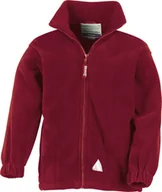 Kurtki i płaszcze dla dziewczynek - Kurtka dziecięca RT36J Junior Active Fleece Jacket Kids , Kolor:BURGUNDY, Rozmiary:XXS (3-4) - miniaturka - grafika 1