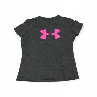 Koszulka dziewczęca rękawek UNDER ARMOUR 134 - Koszulki dla dziewczynek - miniaturka - grafika 1
