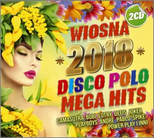 różni wykonawcy Wiosna 2018 Mega Hity Disco Polo 2CD) Praca zbiorowa Płyta CD) - Inna muzyka - miniaturka - grafika 1