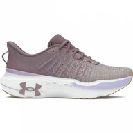 Buty sportowe damskie - Damskie buty do biegania Under Armour UA W Infinite Elite - beżowe - miniaturka - grafika 1