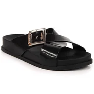 Klapki i japonki damskie - Klapki damskie meliski czarne Zaxy JJ285055 - miniaturka - grafika 1