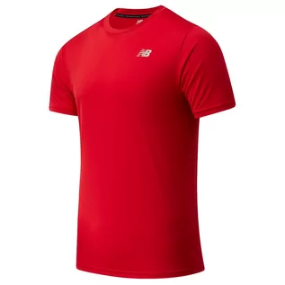 Koszulki sportowe męskie - Koszulka New Balance MT11205REP - czerwona - grafika 1