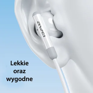 AWEI PC-6T USB-C czarny/black - Słuchawki - miniaturka - grafika 12