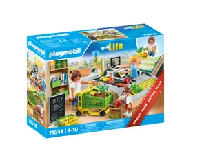PLAYMOBIL Ekologiczny supermarket 71648 - Klocki - miniaturka - grafika 1